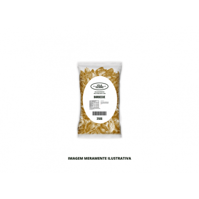 SALGADINHO PELE BACON LISO BARBECUE VILA NOBRE 350G